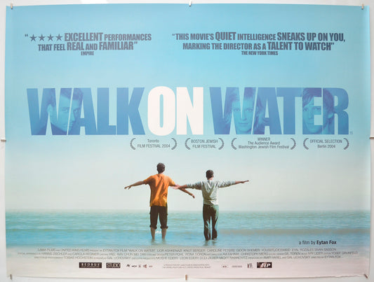 Walk On Water Original Quad Poster - Film Poster - Movie Poster