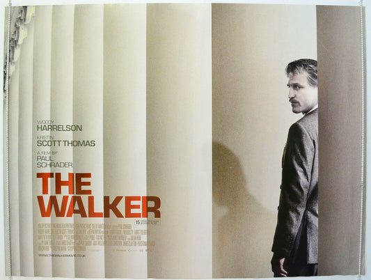 The Walker  Original British Quad Poster - Film Poster - Movie Poster