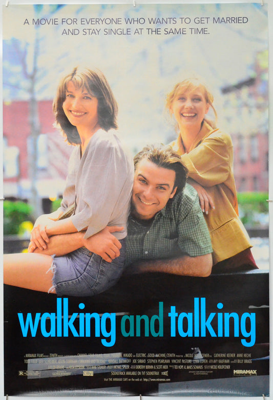 Walking And Talking - Original One Sheet Poster - Film Poster - Movie Poster 
