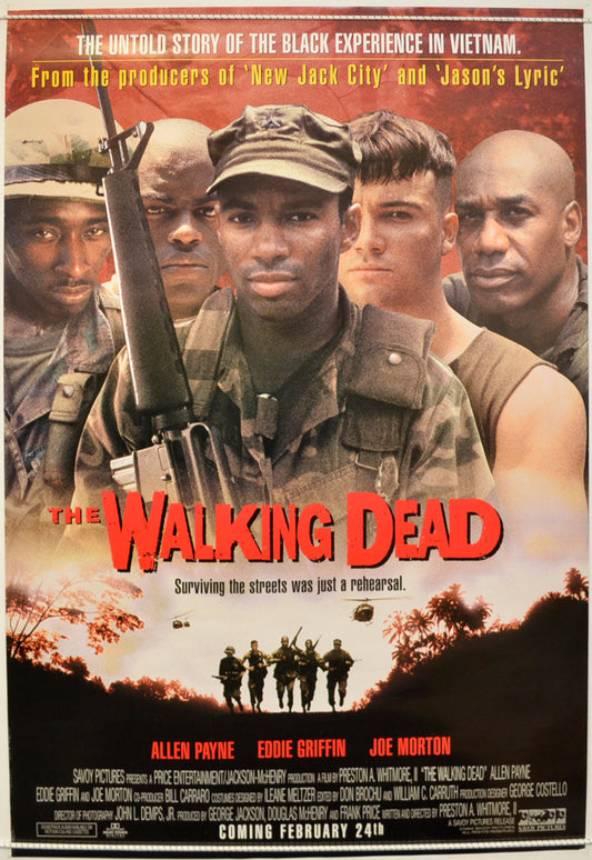 The Walking Dead  Original One Sheet Poster - Film Poster - Movie Poster 