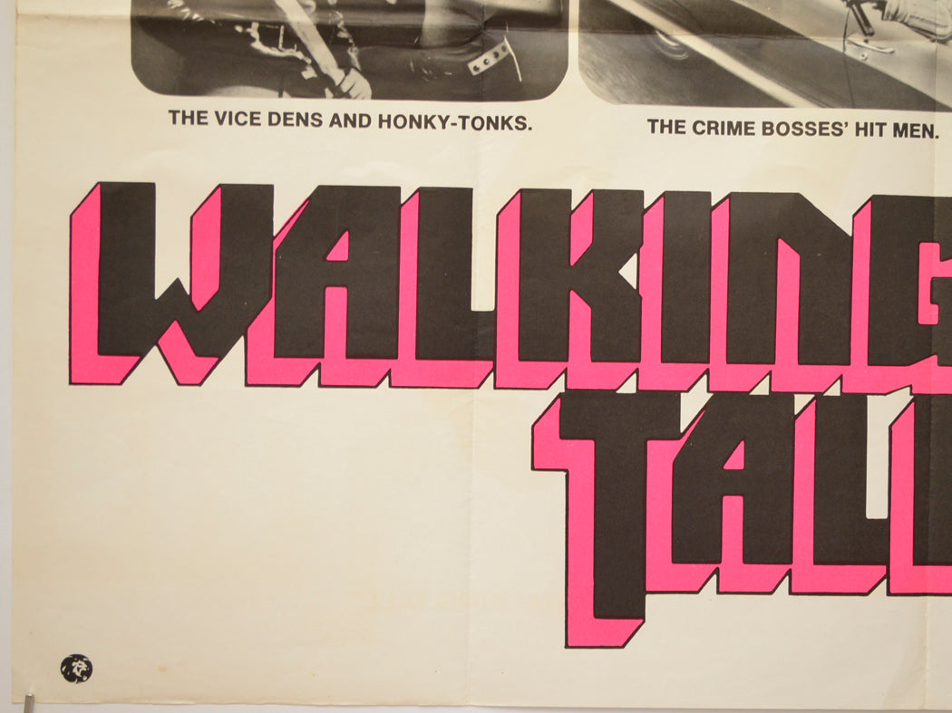 WALKING TALL (Bottom Left) Cinema Quad Movie Poster 