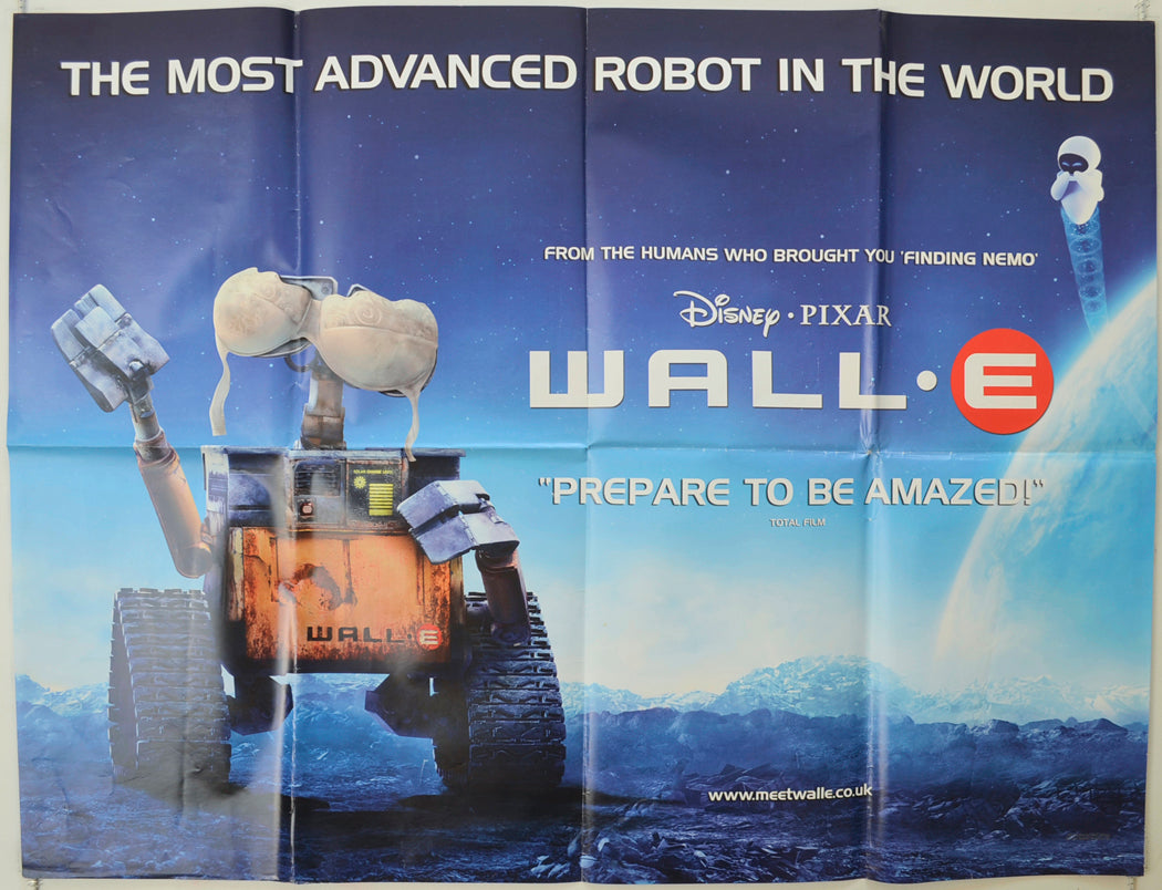 WALL-E   Original Quad Poster - Film Poster - Movie Poster 