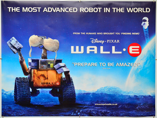 WALL-E - Original Quad Poster - Film Poster - Movie Poster