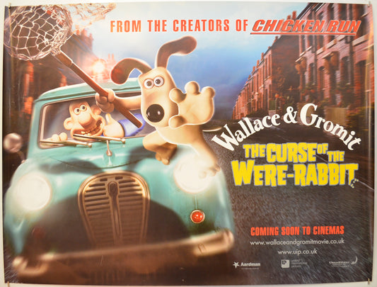 Wallace And Gromit In The Curse Of The Were-Rabbit (Teaser / Advance Version)  Original Quad Poster - Film Poster - Movie Poster