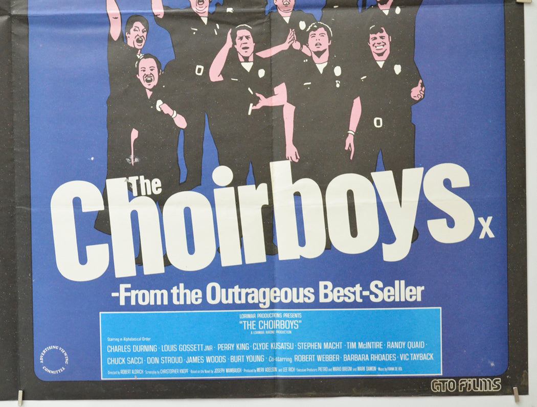 THE WANDERERS / THE CHOIRBOYS (Bottom Right) Cinema Quad Movie Poster 