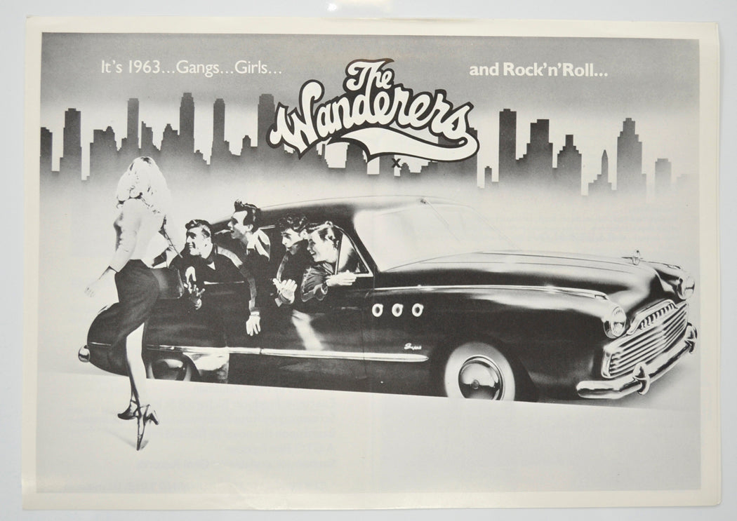 The Wanderers (Version 2) Original 4 Page Cinema Exhibitors Campaign Pressbook (UK)