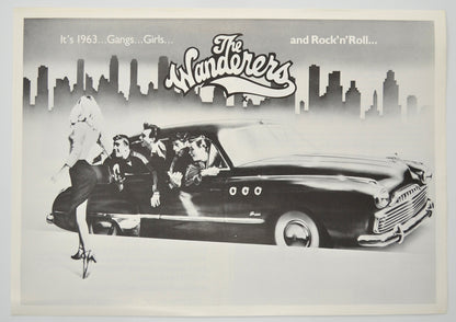 The Wanderers (Version 2) Original 4 Page Cinema Exhibitors Campaign Pressbook (UK)