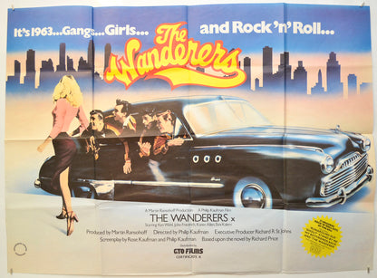 The Wanderers Original Quad Poster - Film Poster - Movie Poster