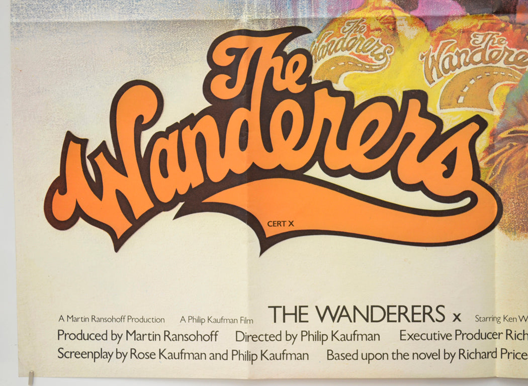 THE WANDERERS (Bottom Left) Cinema Quad Movie Poster 