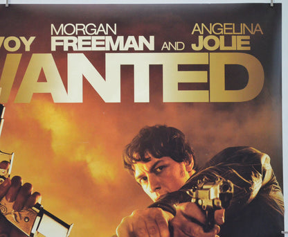 WANTED (Top Right) Cinema Quad Movie Poster 