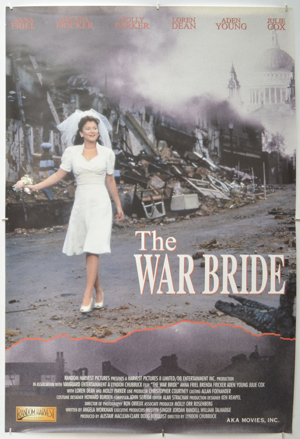 The War Bride Original One Sheet Poster - Film Poster - Movie Poster