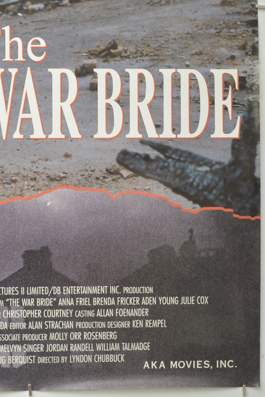 THE WAR BRIDE (Bottom Right) Cinema One Sheet Movie Poster 