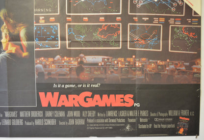 WAR GAMES (Bottom Right) Cinema Quad Movie Poster 