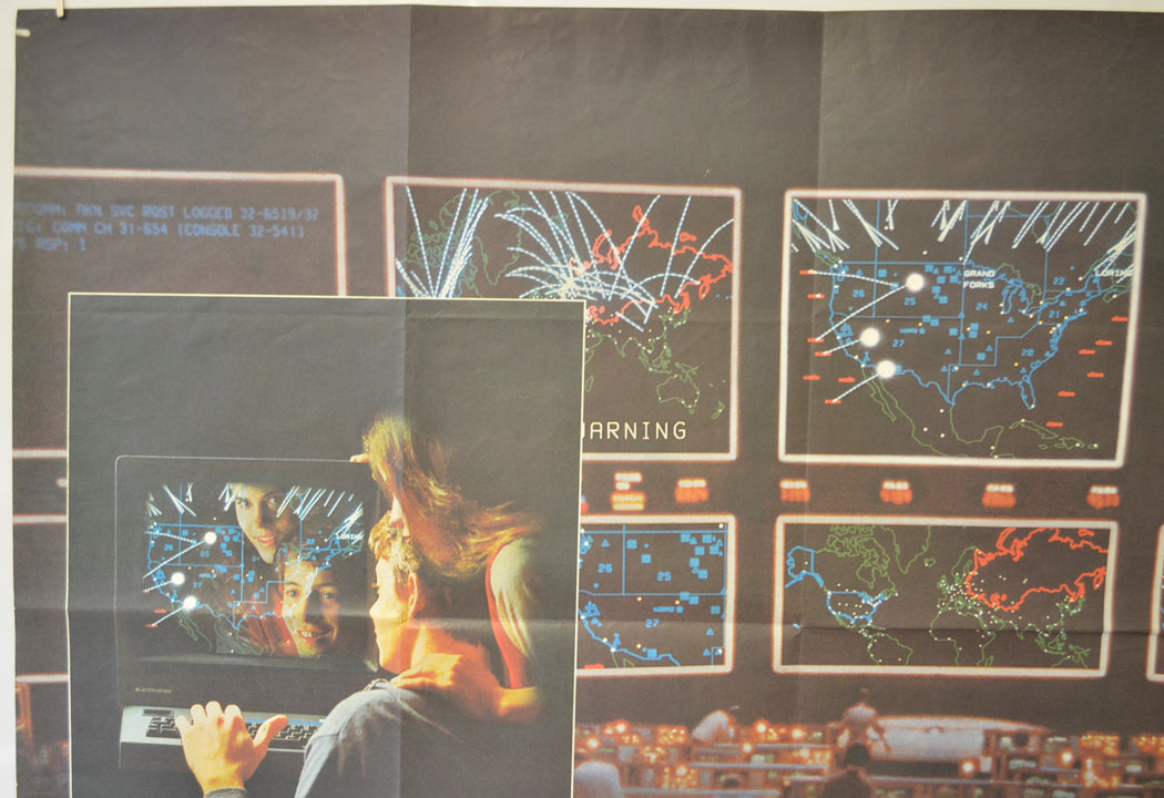 WAR GAMES (Top Left) Cinema Quad Movie Poster 