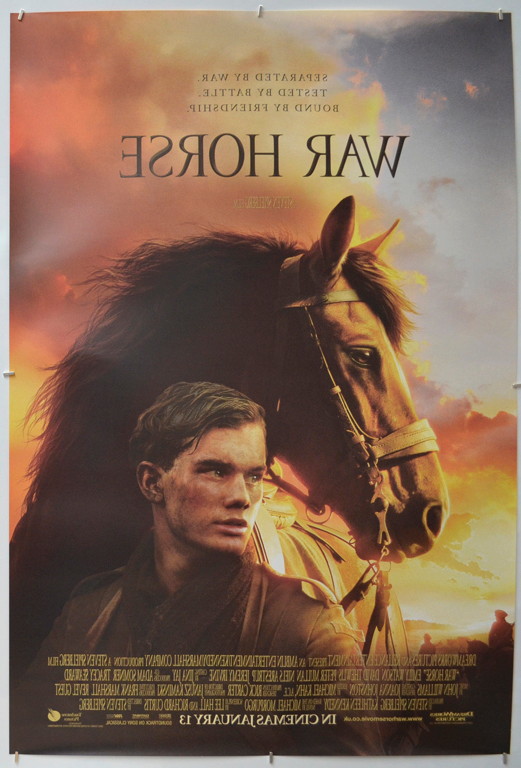 War Horse (Back) Cinema One Sheet Movie Poster 