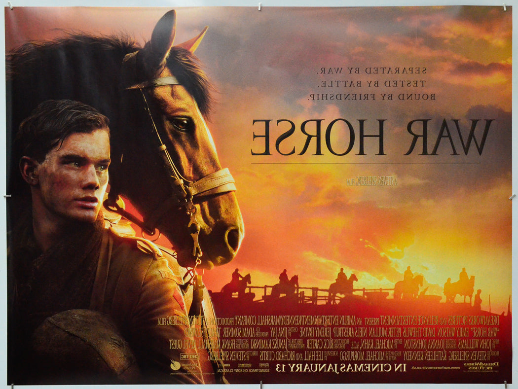 War Horse (Back) Cinema Quad Movie Poster 