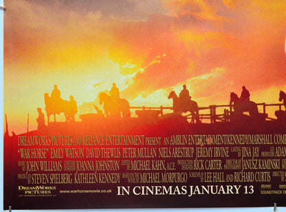 War Horse (Bottom Left) Cinema Quad Movie Poster 