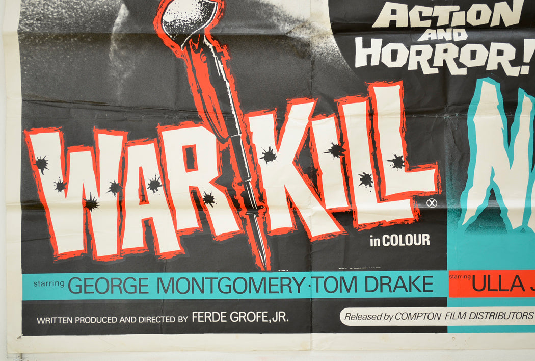 WARKILL / NIGHTMARE (Bottom Left) Cinema Quad Movie Poster 