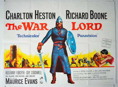 The War Lord Original British Quad Poster - Movie Poster