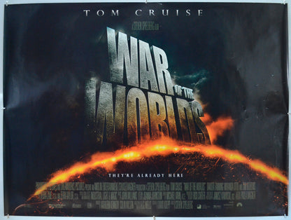 War Of The Worlds (Teaser / Advance Version) Original Quad Poster - Film Poster - Movie Poster