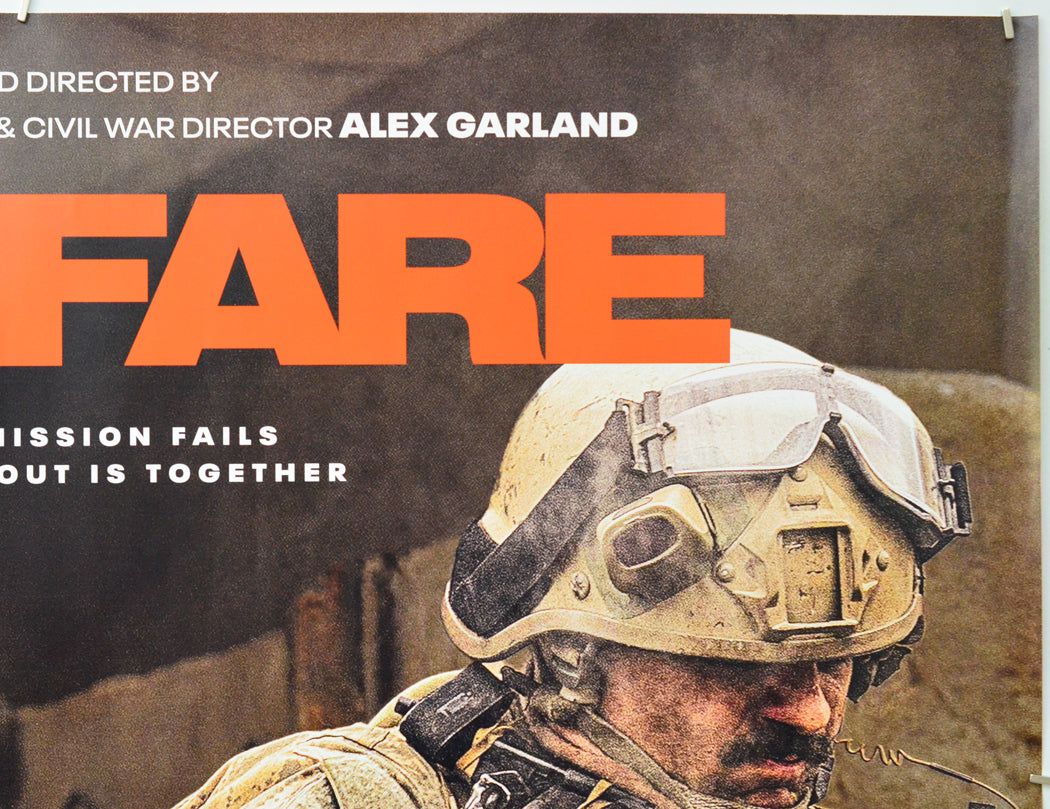 Warfare (Top Right) Cinema Quad Movie Poster 