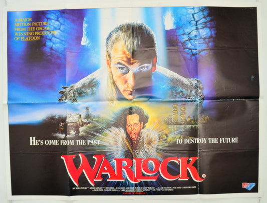 Warlock Original Quad Poster - Film Poster - Movie Poster  