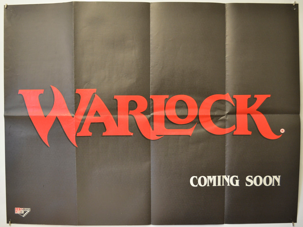 Warlock  (Teaser / Advance Version) Original Quad Poster - Film Poster - Movie Poster