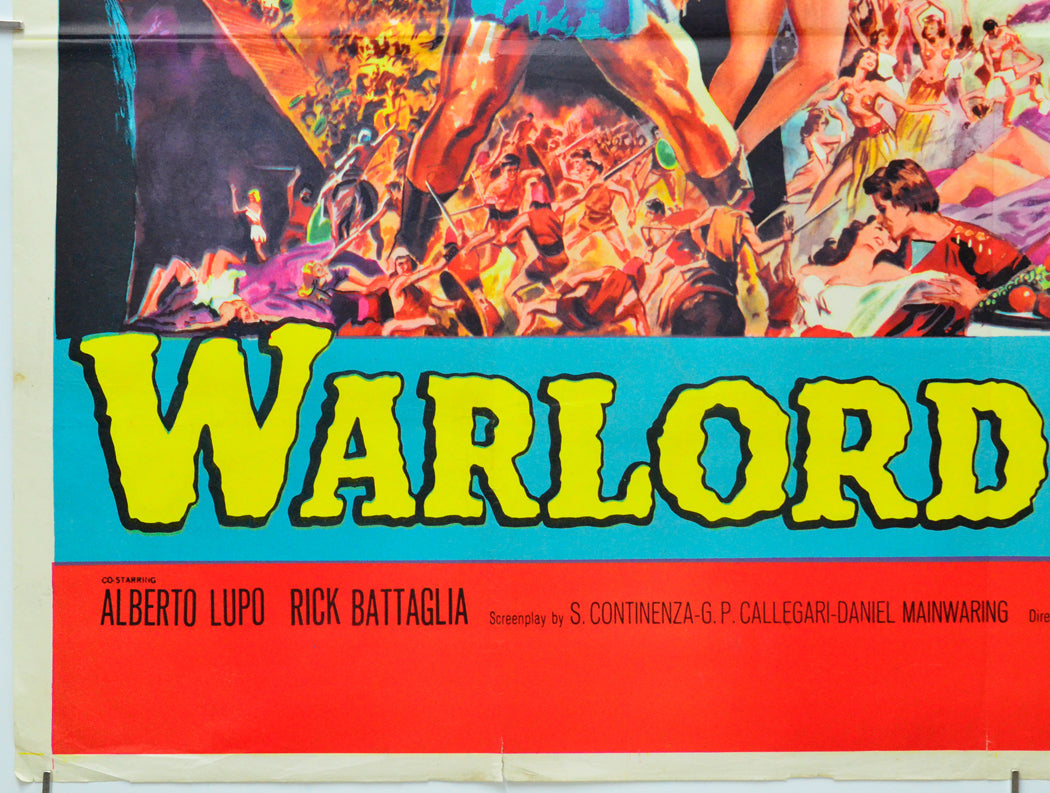 Warlord of Crete (Bottom Left) Cinema Quad Movie Poster 