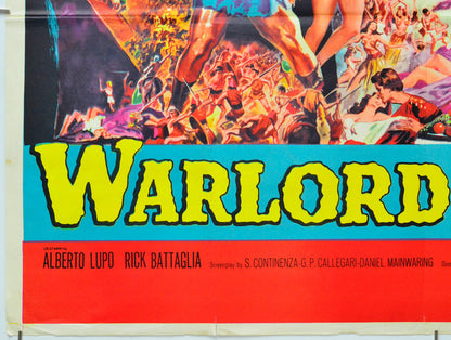 Warlord of Crete (Bottom Left) Cinema Quad Movie Poster 