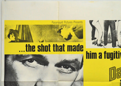 WARNING SHOT (Top Left) Cinema Quad Movie Poster 