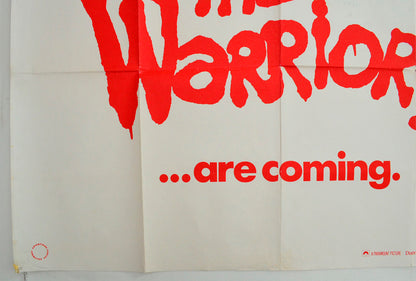 THE WARRIORS (Bottom Left) Cinema Quad Movie Poster 