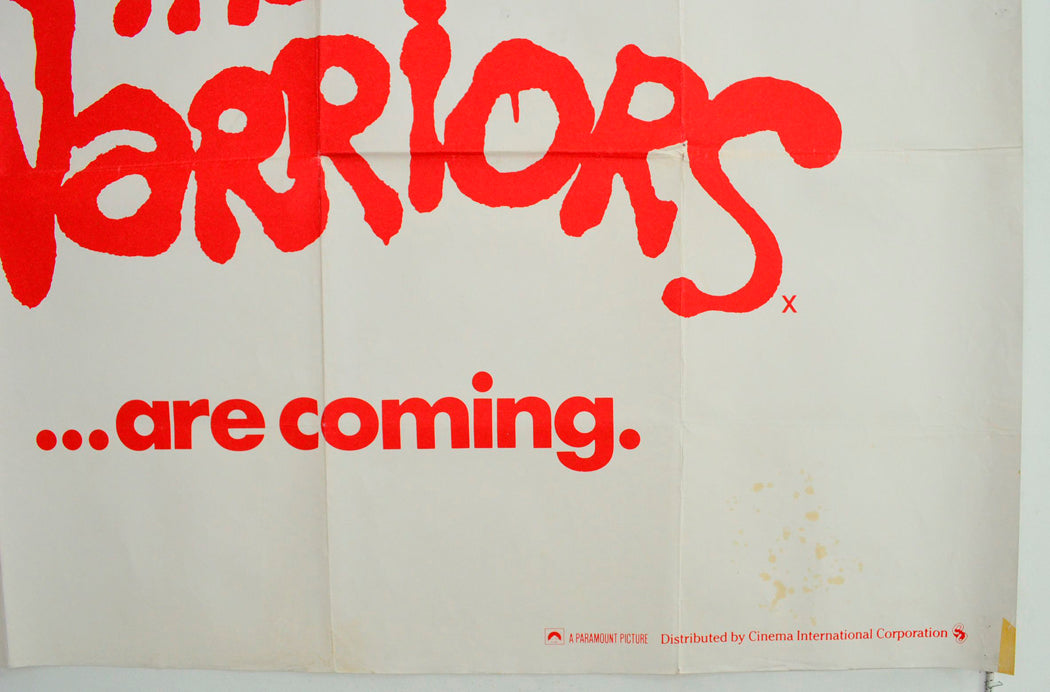 THE WARRIORS (Bottom Right) Cinema Quad Movie Poster 