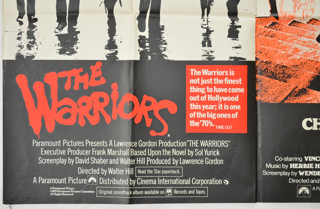 THE WARRIORS / DEATH WISH (Bottom Left) Cinema Quad Movie Poster 