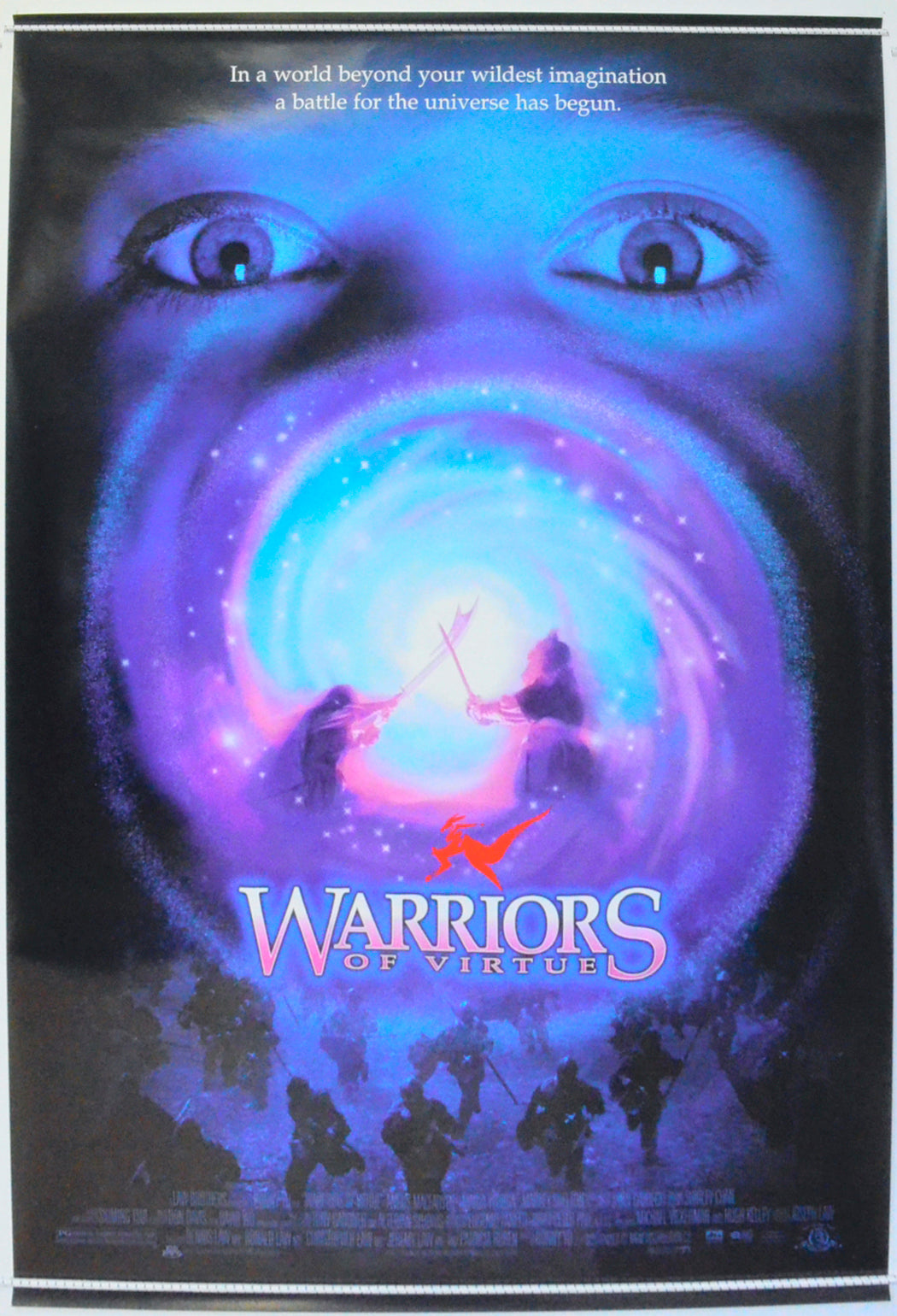 Warriors Of Virtue  Original One Sheet Poster - Film Poster - Movie Poster 