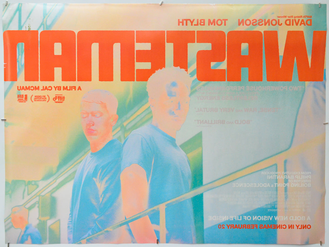 Wasteman (Back) Cinema Quad Movie Poster 
