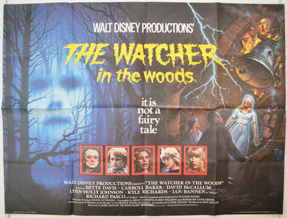 The Watcher In The Woods   Original Quad Poster - Film Poster - Movie Poster 