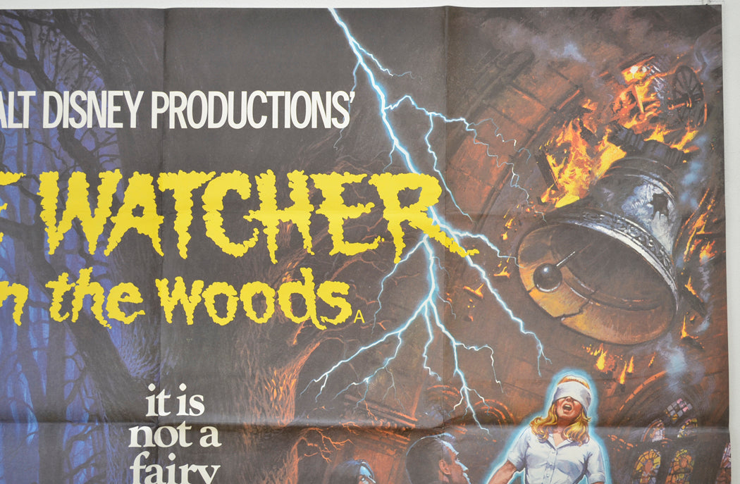 WATCHER IN THE WOODS (Top Right) Cinema Quad Movie Poster 