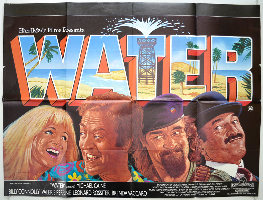 Water Original Quad Poster - Film Poster - Movie Poster  