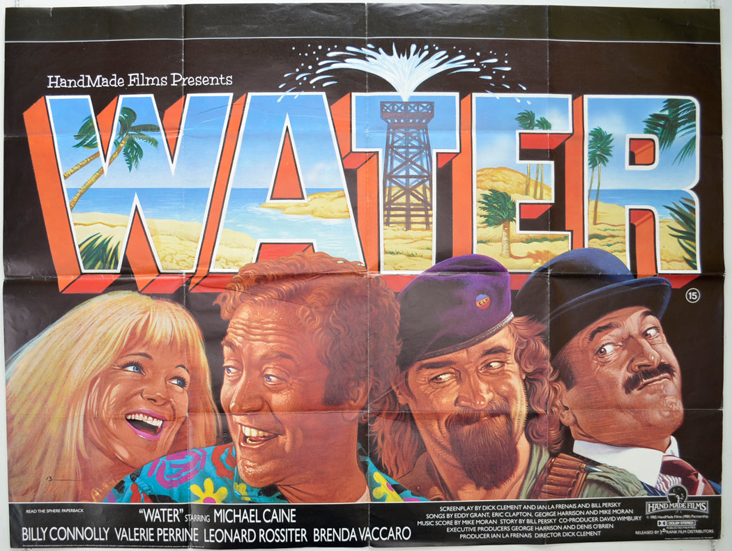 Water Original Quad Poster - Film Poster - Movie Poster  