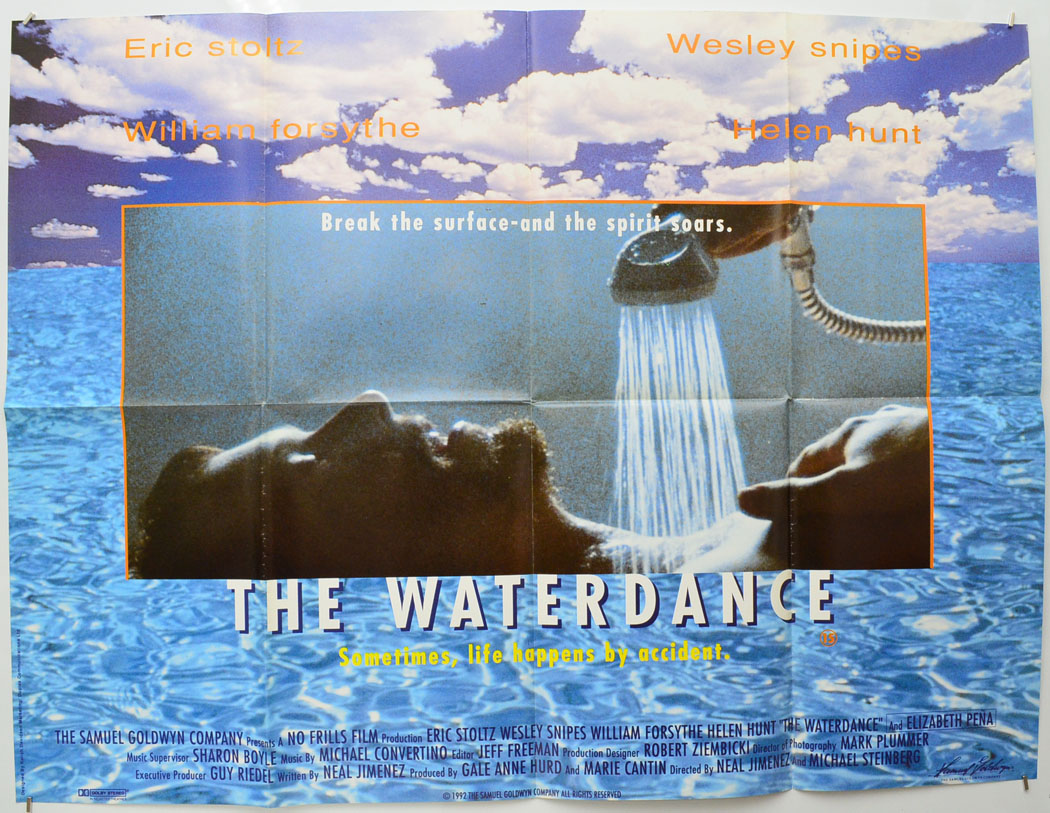 The Waterdance Original Quad Poster - Film Poster - Movie Poster