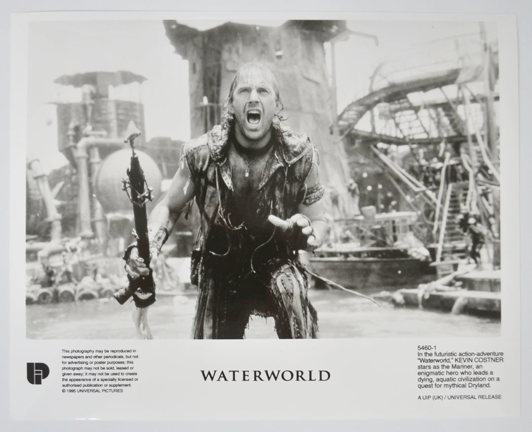 WATERWORLD (Still 1) Cinema Black and White Press Stills 