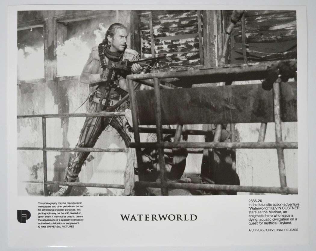 WATERWORLD (Still 3) Cinema Black and White Press Stills 