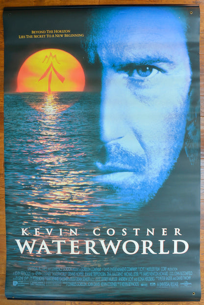 Waterworld   Original Cinema Banner - Film Banner - Movie Banner - Vinyl Banner 