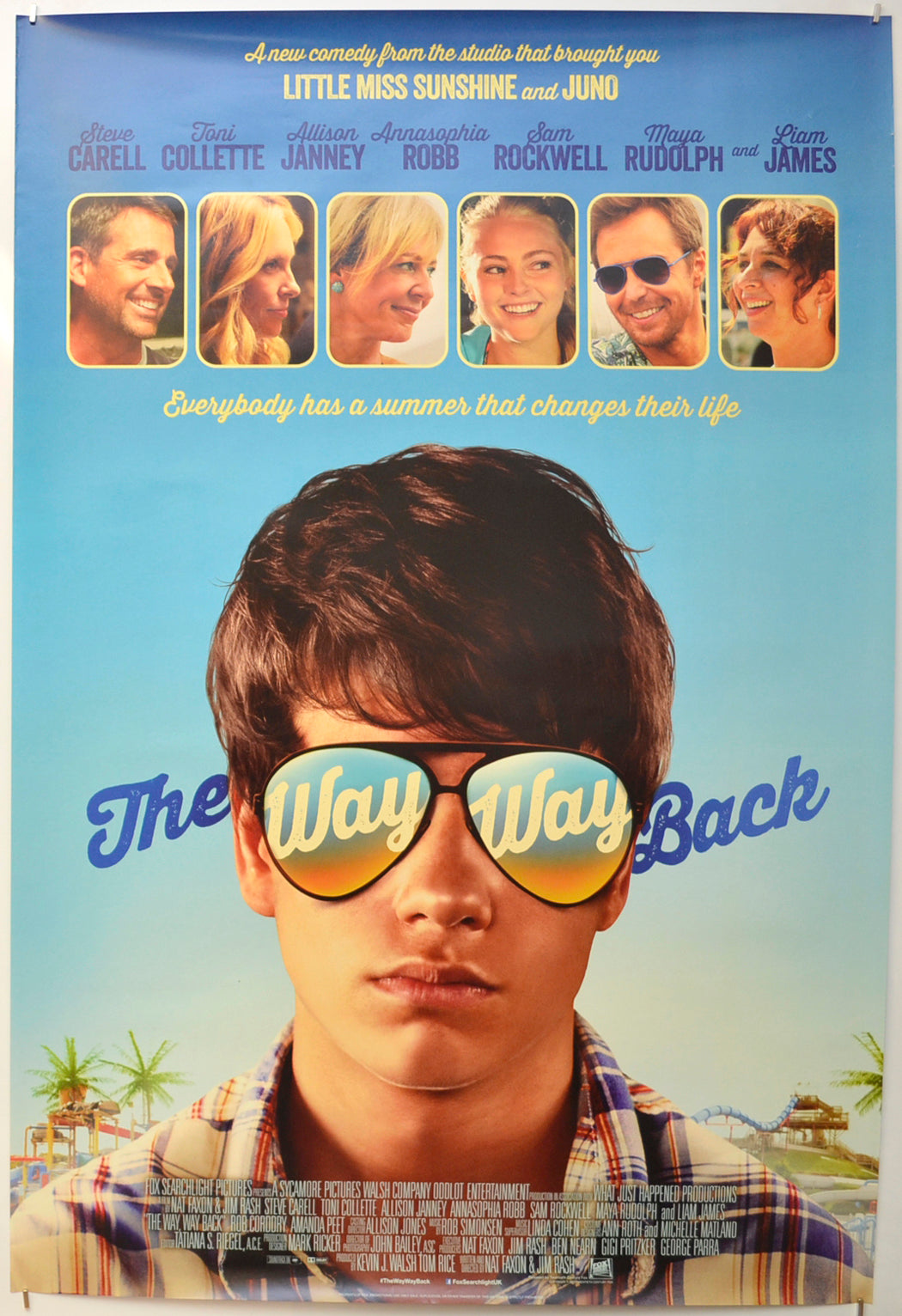 The Way Way Back Original One Sheet Poster - Film Poster - Movie Poster