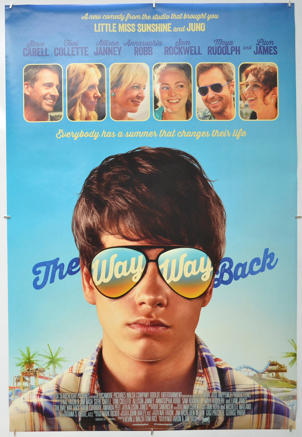 The Way Way Back Original One Sheet Poster - Film Poster - Movie Poster