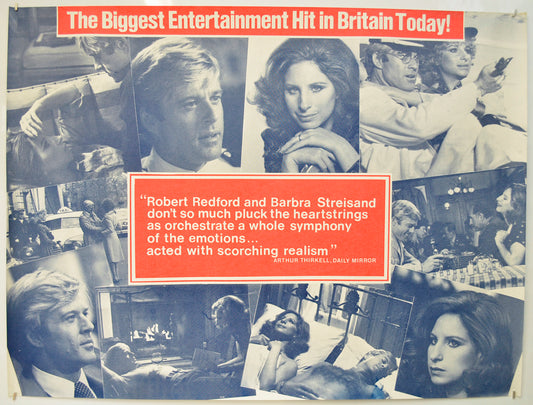 The Way We Were  (Photo Montage Version)   Original Quad Poster - Film Poster - Movie Poster