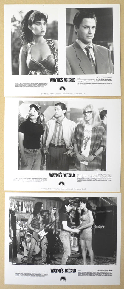 Wayne’s World 3 Original Black and White Press Stills (Photographs) 