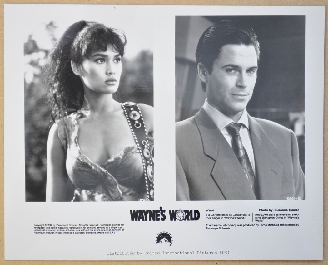 WAYNE’S WORLD (Still 1) Cinema Black and White Press Stills 