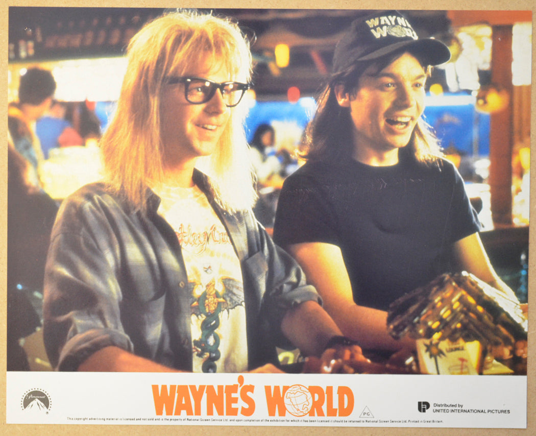 WAYNE’S WORLD (Card 1) Cinema Colour FOH Stills / Lobby Cards 