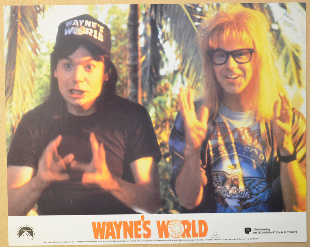 WAYNE’S WORLD (Card 3) Cinema Colour FOH Stills / Lobby Cards 